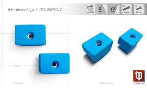 Высококачественный набор зацепов для спортивного туризма и скалолазания Top Point #311 Touristic C