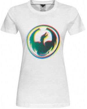 Хлопковая футболка Dragon Alliance CYMK GIRLS TEE S11 SS