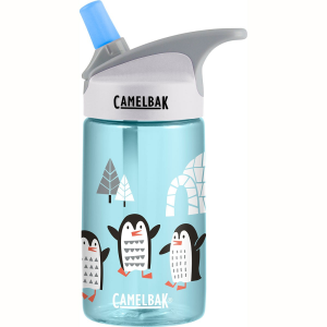 Бутылка детская спортивная CamelBak eddy Kids 0.4L Playful Penguins Holiday LE