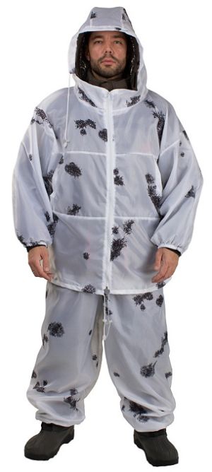 Костюм маскировочный зимний Huntsman Метель ткань Taffeta