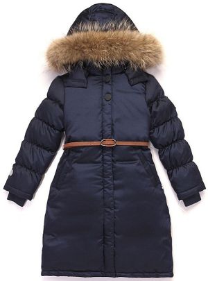 Пальто для девочек зимнее NELS