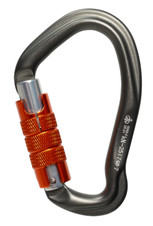 Карабин HMS с автоматической муфтой Keylock Вертикаль Gray