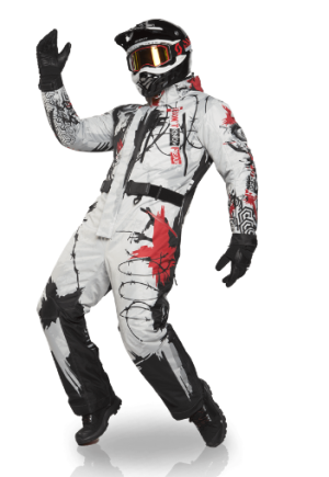 Утепленный комбинезон с подогревом мАч Redlaika Trash Polka (5200 )