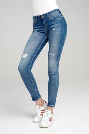 Джинсы для девушек Lee Scarlett Broken Blue