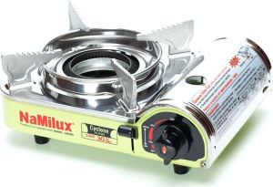 Хромированная газовая плита NaMilux NA-174PSS