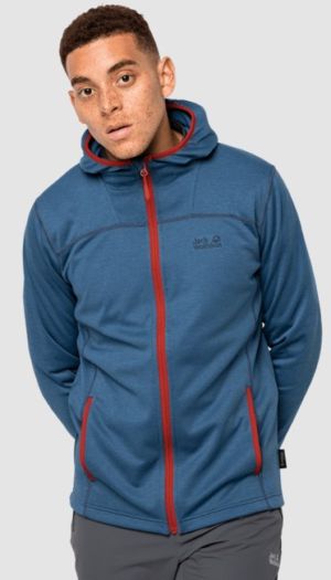 Стильная куртка из флиса Jack Wolfskin Horizon Hooded Jacket M