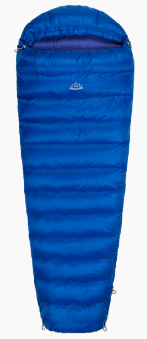 Пуховый спальный мешок с правой молнией Sivera Вежа -1 (комфорт +4С) 2022
