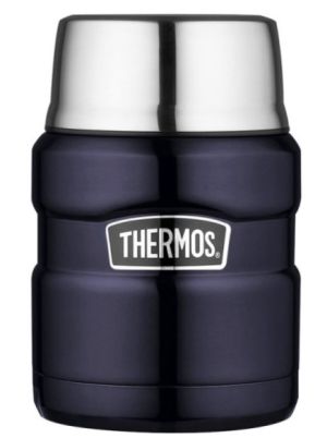 Удобный термос с ложкой Thermos SK3000-BK King Food Jar 0.470L