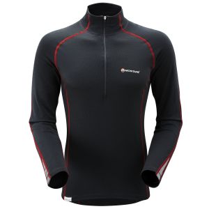 Футболка мужская Montane Bionic L/S Zip Neck