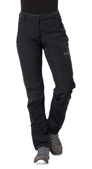 Теплые женские брюки Jack Wolfskin Zenon Softshell Pants Women