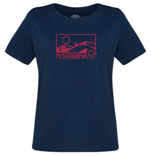 Классическая женская футболка Norrona 29 Cotton Touring T-Shirt