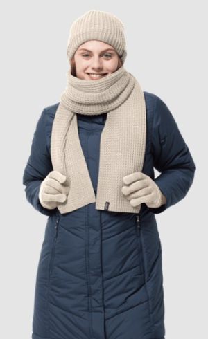 Перчатки вязаные Jack Wolfskin Milton glove