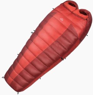 Sivera - Сверхлегкий двухместный пуховый спальник Аллар (комфорт +3С)