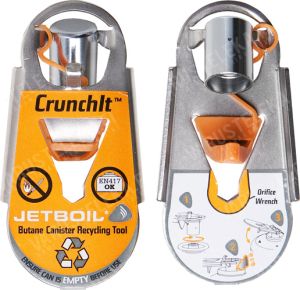 Туристический инструмент для утилизации баллонов Jetboil Crunch It Tool