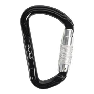 Автоматический карабин Вертикаль трапеция с двойной блокировкой (Keylock)