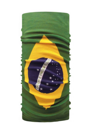 Бандана спортивная защитная Buff Flag Brazil