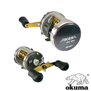 Катушка мультипликаторная с ручками увеличенного размера Okuma Akena