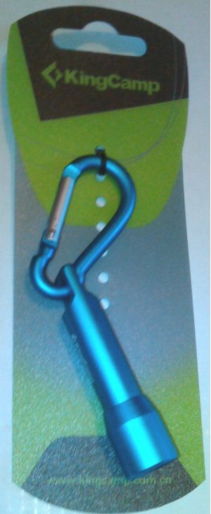 Компактный карабин-фонарик King Camp 8022 Mini Led