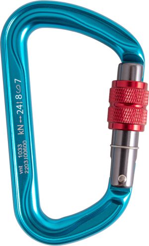 Карабин с муфтой keylock Венто Chlorum 24kN