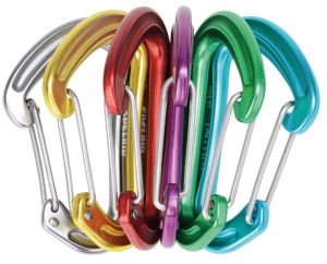 Комплект легких карабинов Edelrid Nineteen G Sixpack