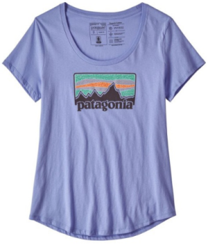 Легкая женская футболка Patagonia Solar Rays '73 Organic Scoop T-Shirt