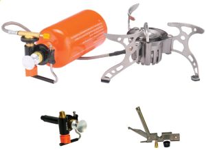 Горелка походная мультитопливная газ бензин Tramp /