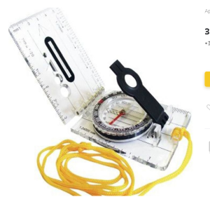 Необходимый компас планшетный с визиром Tramp Lite