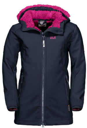 Стильное пальто Jack Wolfskin Kissekat coat girls