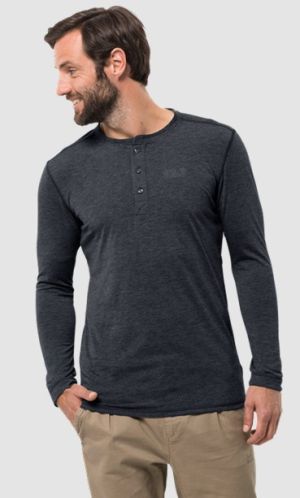 Практичная футболка Jack Wolfskin Moro Henley Men
