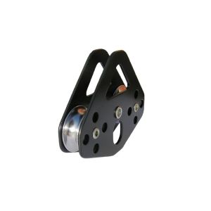 Блок ролик тандем стальной с подшипником для альпинизма Ice Rock - Sturdy