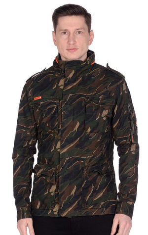 Куртка хлопковая для мужчин Superdry Classic Rookie 4 Pocket Jacket