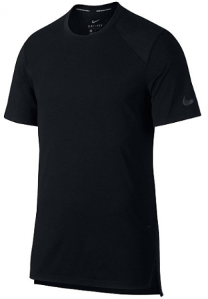 Однотонная стильная футболка Nike M NK Brthe Elite Top SS