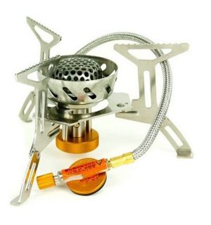 Удобная горелка туристическая складная со шлангом Tramp TRG-047