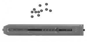 Запасной магазин для пневматики Gamo GP-20