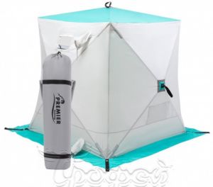 Палатка для подледной рыбалки Helios Куб Premier fishing 1.8х1.8
