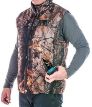 Теплый жилет Redlaika RL-H-02 (2 USB модуля, PowerBank в комплект не входит)