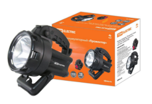 Яркий фонарь аккумуляторный Прожектор Tdm Electric LED