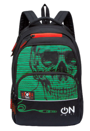 Рюкзак с необычным оформлением Grizzly 12.5