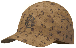 Треккинговая кепка Buff El Camino Pack Treck Cap Santiago Silversage