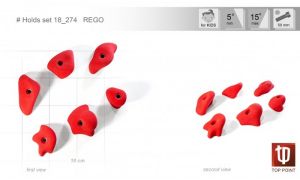 Скалолазные зацепы для детей Top Point Rego #274