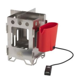 Походная щепочница складная Robens Woodsman Stove & Charger