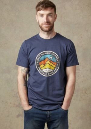 Классическая футболка Rab Stance 3 Peaks Ss Tee