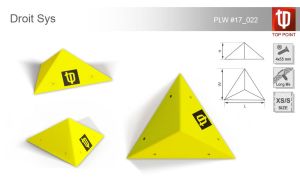 Накладной рельеф из пластика Top Point Droit Sys