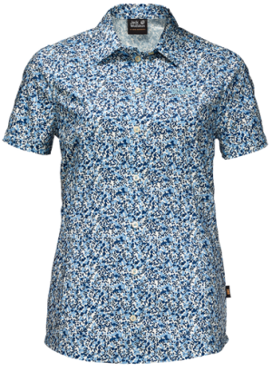 Летняя женская рубашка Jack Wolfskin SONORA MILLEFLEUR SHIRT