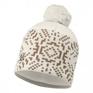 Ультрамодная шапка Buff Ski Chic Collection Knitted & Polar Hat Buff Whistler Cru
