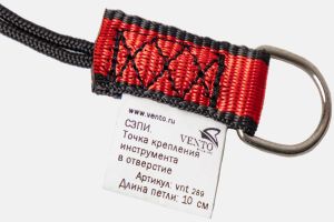 Удобная точка крепления инструмента в отверстие Венто