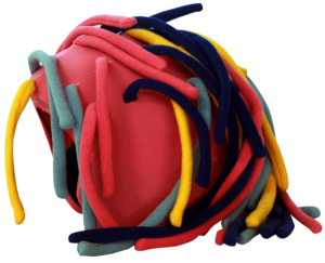 Нашлемник на спортивный шлем Coolcasc S072 Girl Dreds