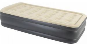 Кровать надувная со встроенным электро насосом Relax High Raised Luxe Air Bed Twin 196x97x47