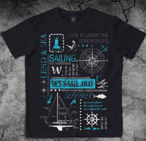 Футболка практичная Парусный спорт Макс-Экстрим 