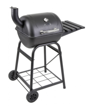 Большой удобный гриль с термометром, полкой и трубой GoGarden Buffalo 48